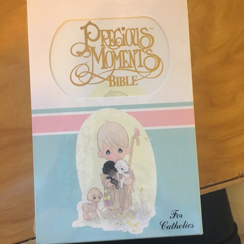 Precious Moments Bible For Catholics Vintage NEW